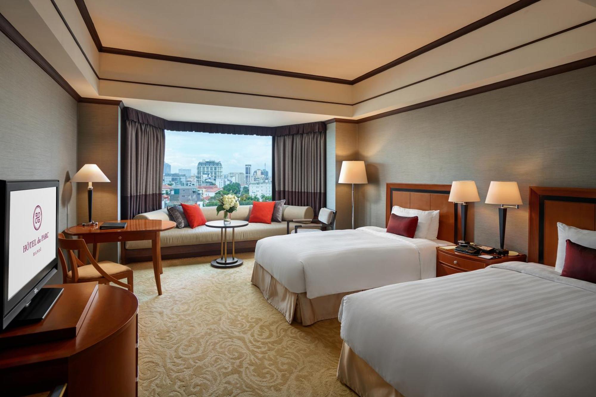 Phòng Deluxe Giường Cỡ King Không Hút Thuốc Với Tầm Nhìn Ra Công Viên